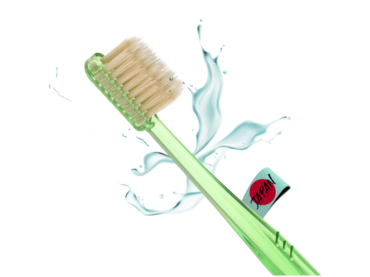 Na čistenie zubov iba vodou. Smart Miswak ionická zubná kefka s práškom z koreňa Siwak.